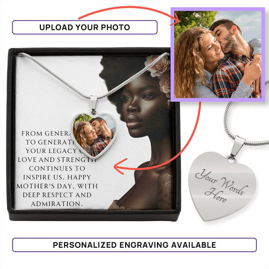 Happy Mother's Day Customized Generational Legacy Necklace
